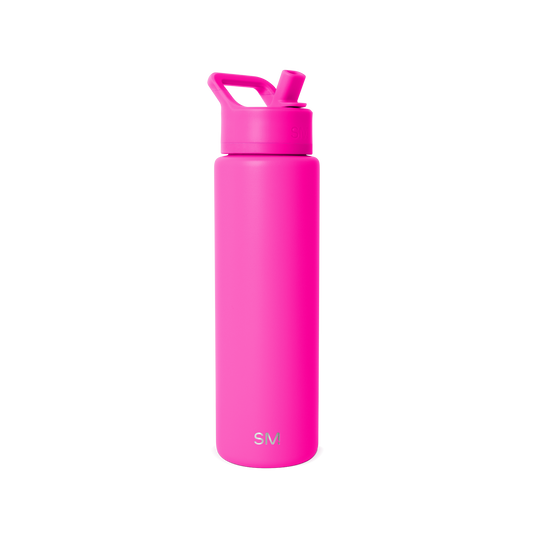 Summit Water Bottle with Straw Lid